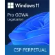 Программное обеспечение Microsoft Windows GGWA-Windows 11 Pro-Legalization Get Genuine Com (DG7GMGF0L4TL_0003)