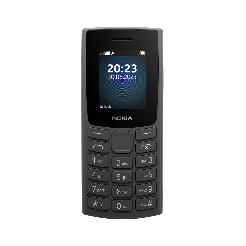 Мобильный телефон Nokia 105 SS 2023 Charcoal (no charger)