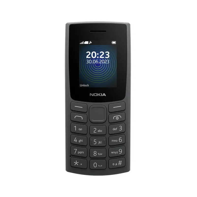Мобильный телефон Nokia 105 SS 2023 Charcoal (no charger)