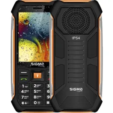 Мобильный телефон Sigma mobile X-style 323 Rain Black/Orange (4827798885727)