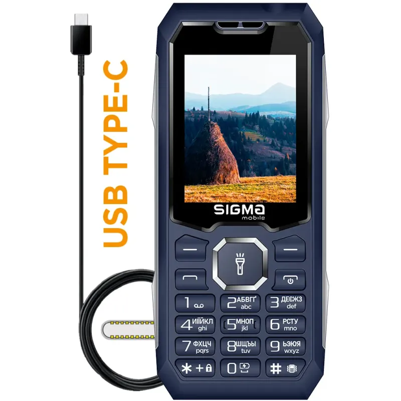 Мобильный телефон Sigma mobile X-style 341 Bro Blue (4827798368428)