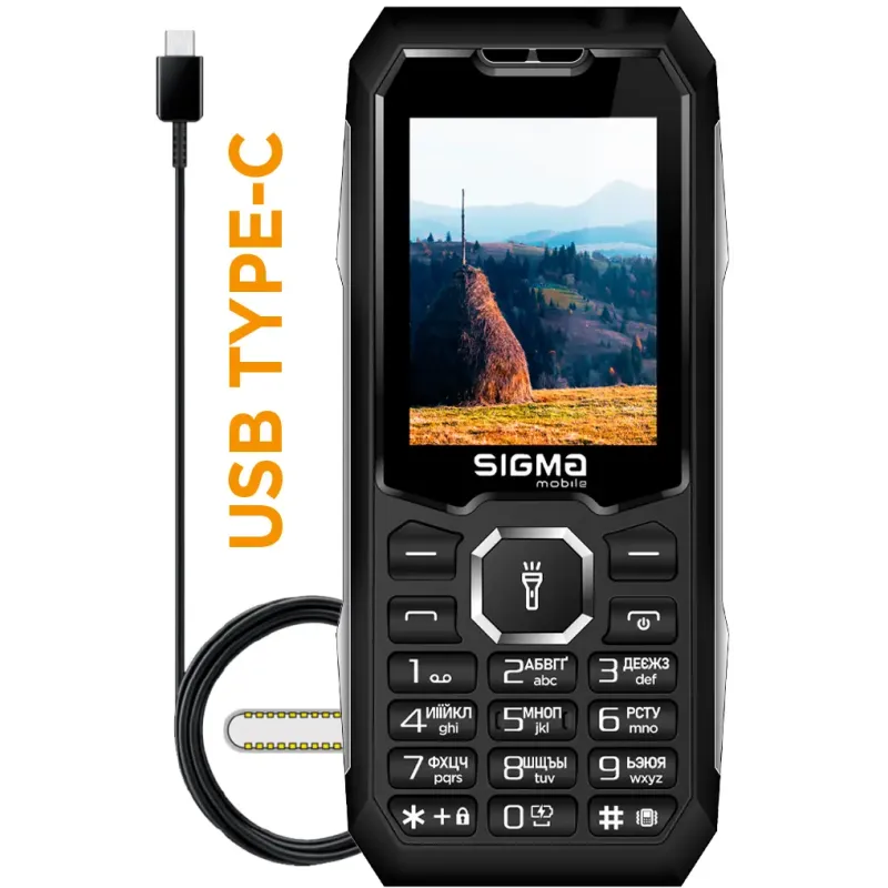 Мобильный телефон Sigma mobile X-style 341 Bro Black (4827798368411)