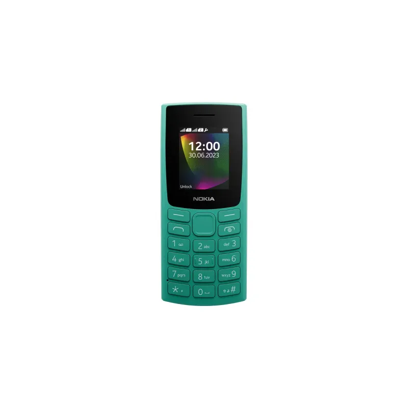 Мобильный телефон Nokia 106 DS 2023 Emerald Green (1GF019BPJ1C01)