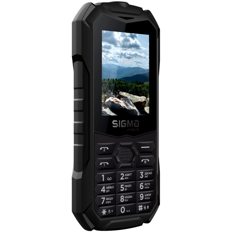 Мобільний телефон Sigma mobile X-treme PV68 Dual Sim Black (4827798738214)