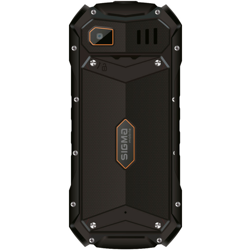Мобильный телефон Sigma mobile X-treme PV68 Dual Sim Black/Orange (4827798738221)