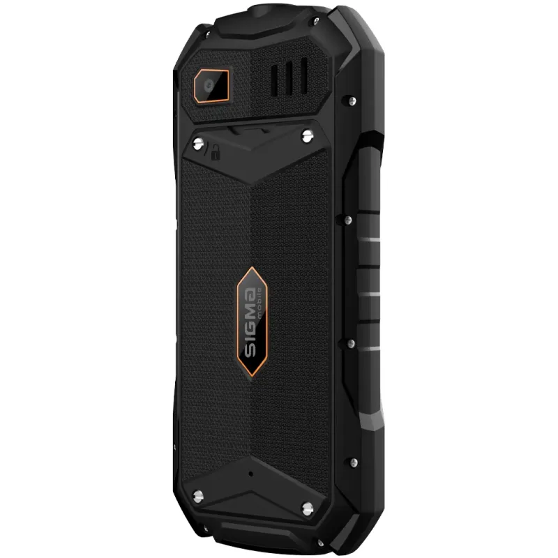 Мобильный телефон Sigma mobile X-treme PV68 Dual Sim Black/Orange (4827798738221)