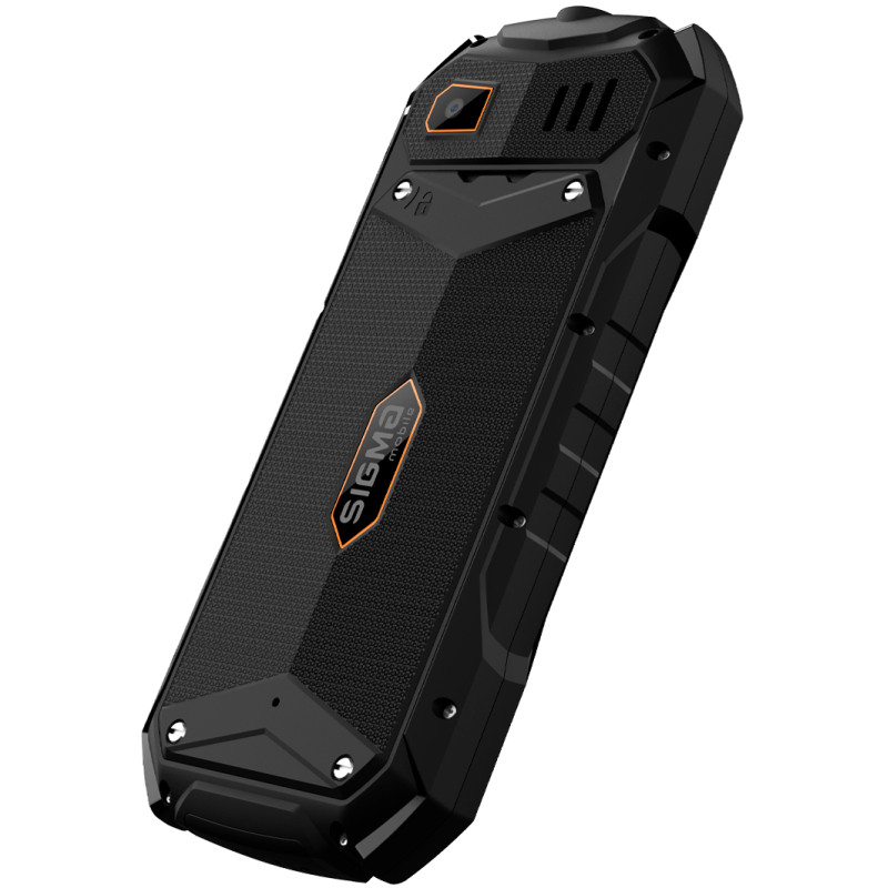 Мобильный телефон Sigma mobile X-treme PV68 Dual Sim Black/Orange (4827798738221)