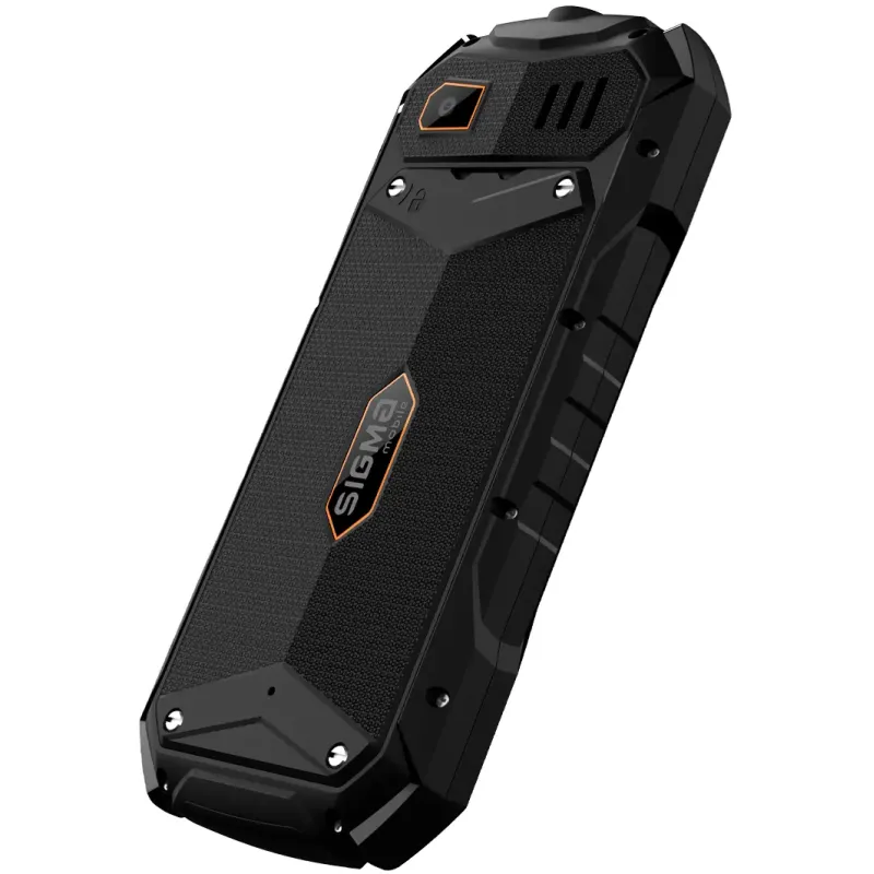 Мобильный телефон Sigma mobile X-treme PV68 Dual Sim Black/Orange (4827798738221)