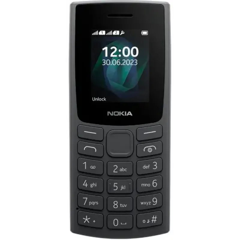 Мобільний телефон Nokia 105 SS 2023 Charcoal