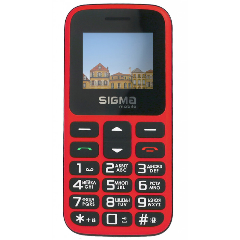 Sigma mobile Comfort 50 HIT red