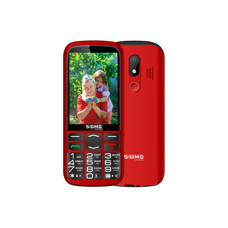 Sigma mobile Comfort 50 Optima Type-C Red