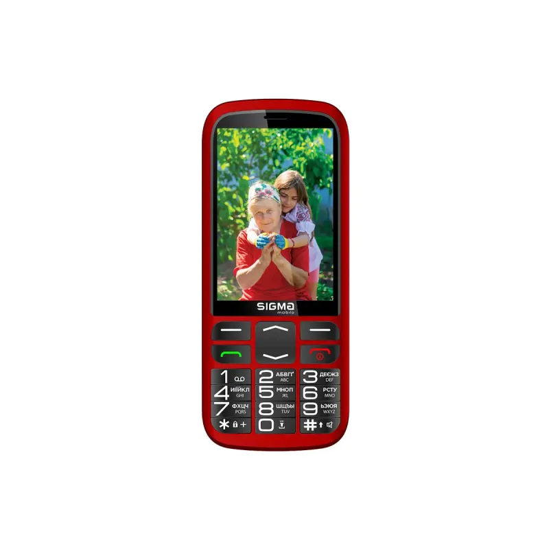 Мобильный телефон Sigma mobile Comfort 50 Optima Type-C Red (4827798122327)