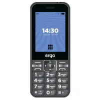 Мобильный телефон ERGO E281 Dual Sim Black
