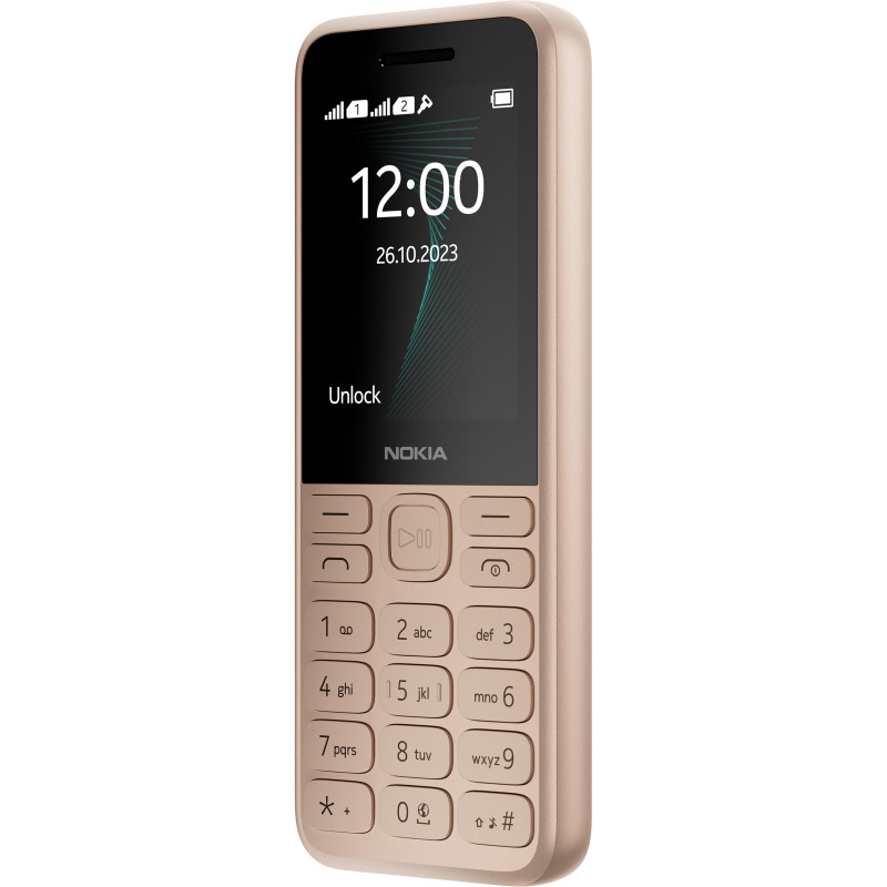 Мобільний телефон Nokia 130 Dual Sim 2023 Light Gold