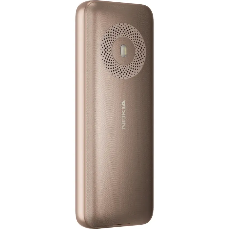 Мобільний телефон Nokia 130 Dual Sim 2023 Light Gold