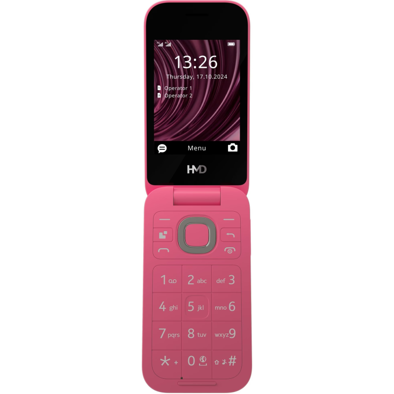 Мобильный телефон HMD 2660 4G FLIP DS Red