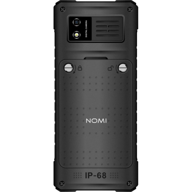 Мобильный телефон Nomi i2420 Black-Grey
