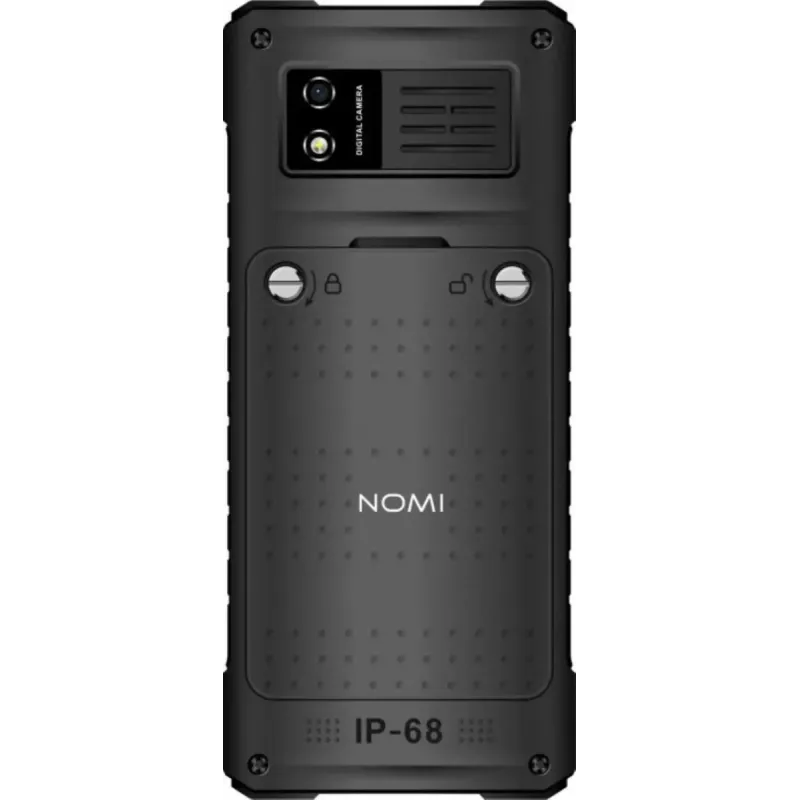 Мобільний телефон Nomi i2420 Black-Grey