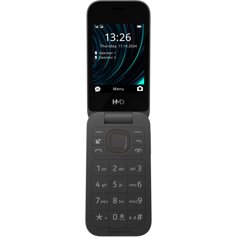 Мобильный телефон HMD 2660 4G FLIP DS Black