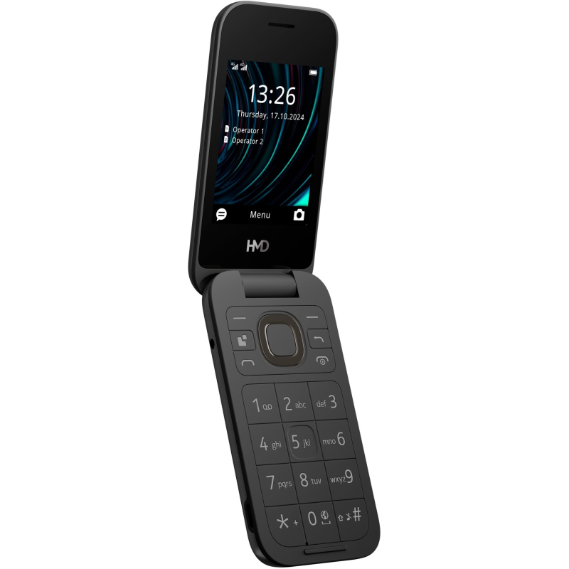 Мобильный телефон HMD 2660 4G FLIP DS Black