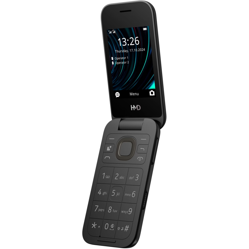 Мобильный телефон HMD 2660 4G FLIP DS Black