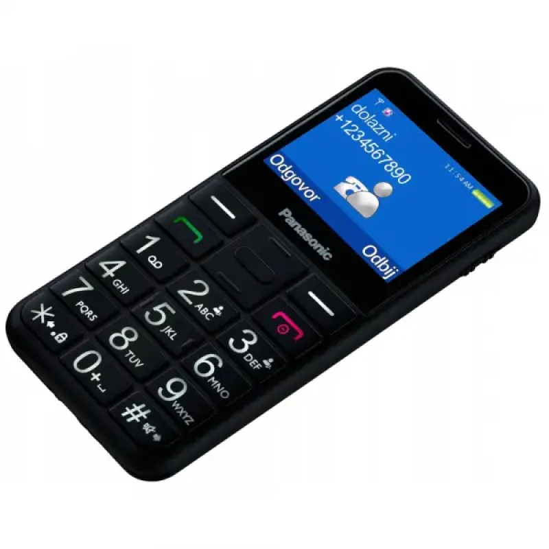 Мобильный телефон Panasonic KX-TU155EXBN