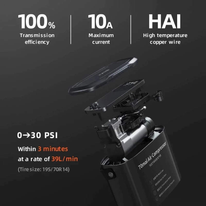 Автокомпрессор 70mai Air Compressor Midrive TP01