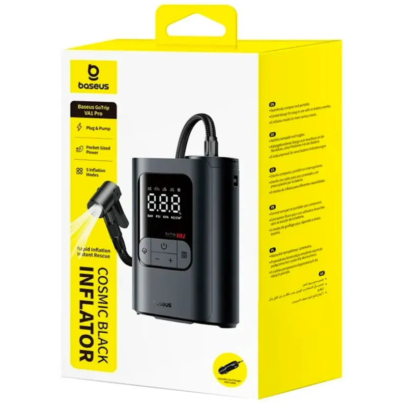 Автокомпрессор Baseus GoTrip VA1 (C0119701)