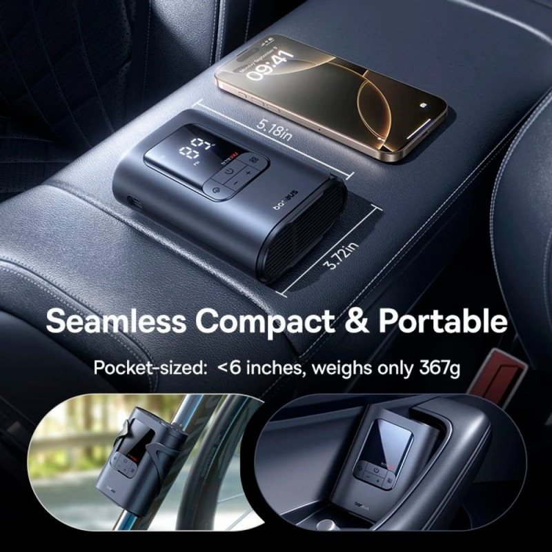 Автокомпресор Baseus GoTrip VA1 (C0119701)