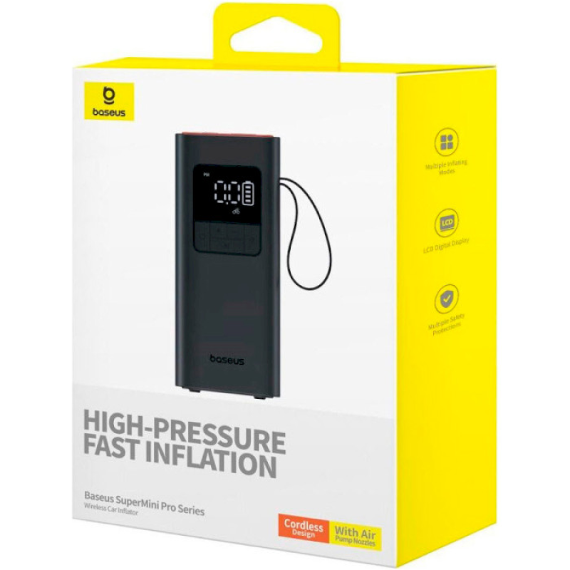 Baseus SuperMini Pro Series Wireless Car Inflator C11159300111-00
