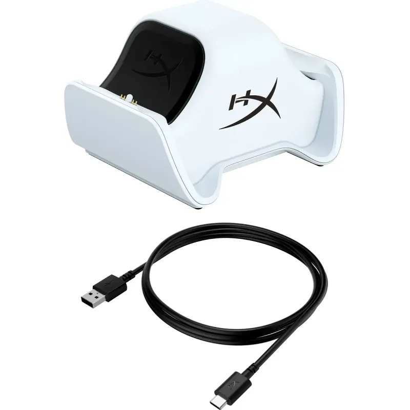 Аксесуар для ігрової приставки HyperX ChargePlay Duo White (51P68AA)