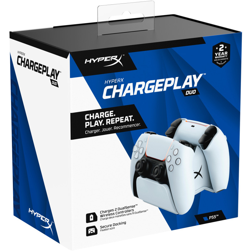 Аксессуар для игровой приставки HyperX ChargePlay Duo White (51P68AA)