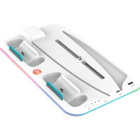 Аксесуар для ігрової приставки Canyon CS-5 для PS5 White (CND-CSPS5W)