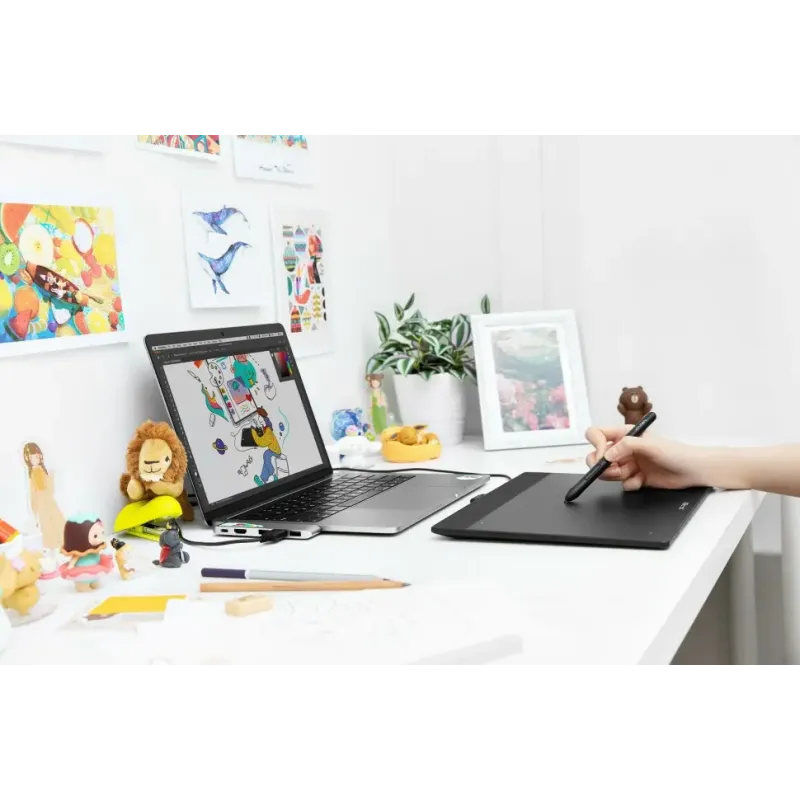 Графический планшет XP-Pen Deco Fun L Black (Deco Fun L_BK)