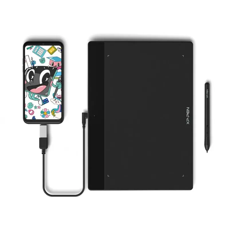Графический планшет XP-Pen Deco Fun L Black (Deco Fun L_BK)