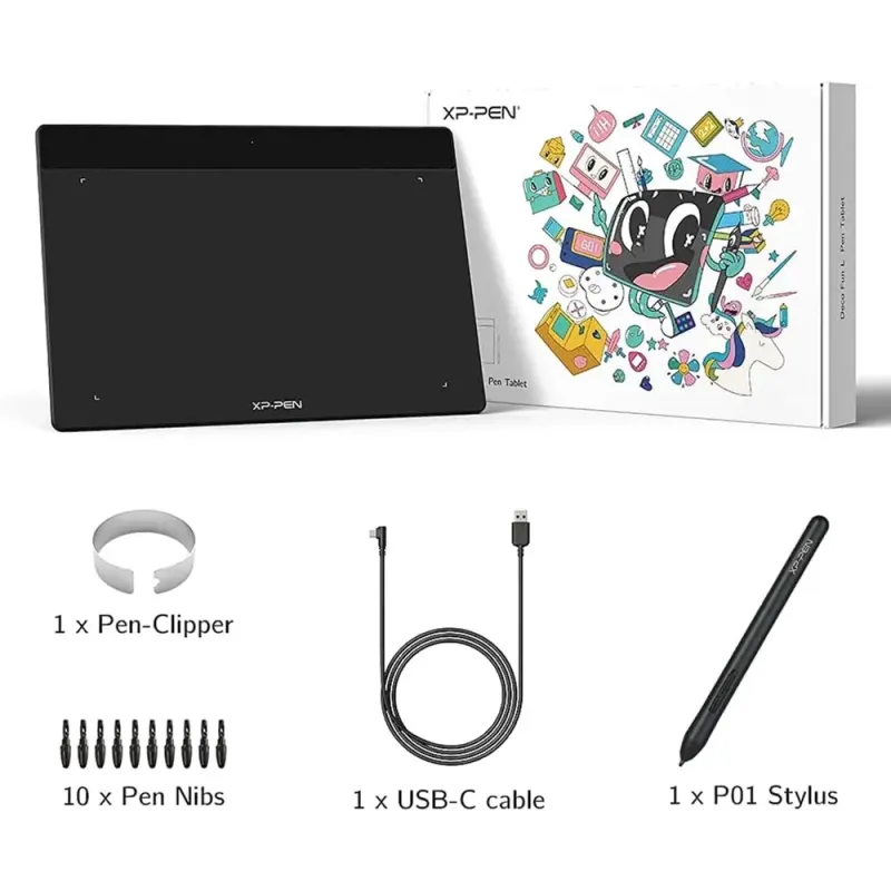 Графический планшет XP-Pen  Deco Fun S_BK