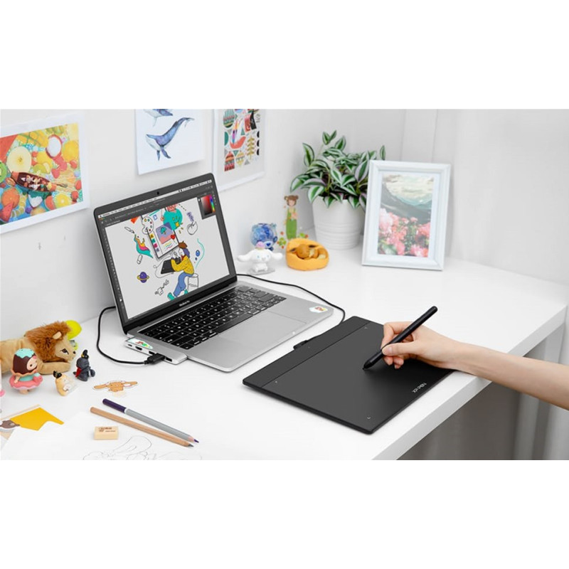 Графічний планшет XP-Pen  Deco Fun S_BK