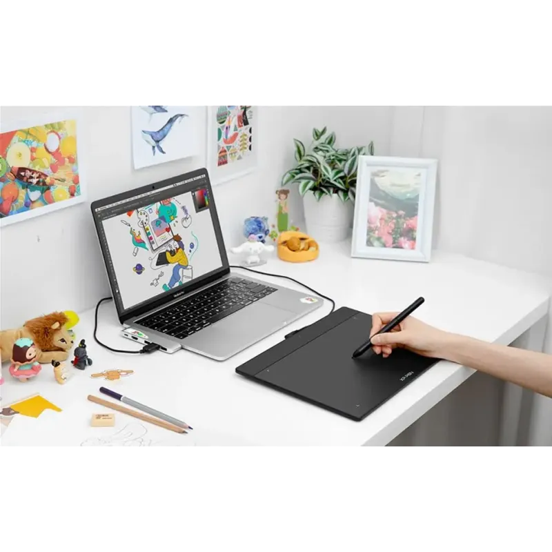 Графический планшет XP-Pen  Deco Fun S_BK