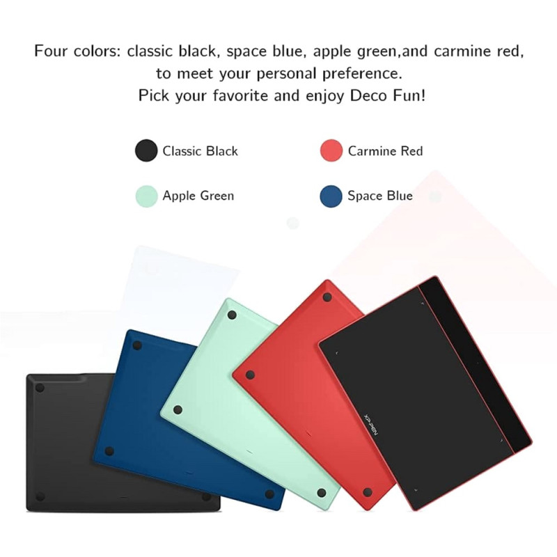Графічний планшет XP-Pen  Deco Fun S_BK