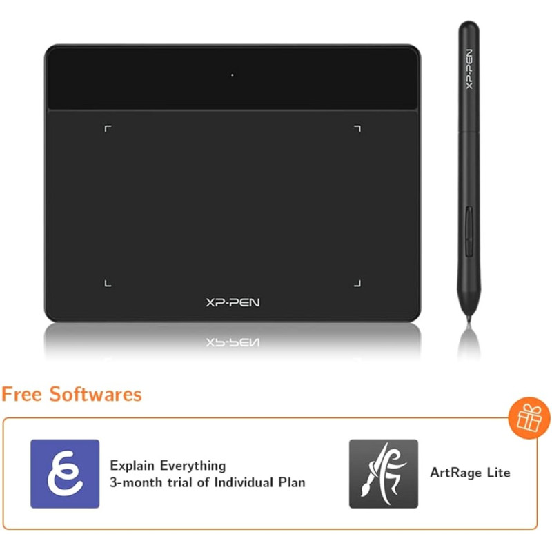 Графический планшет XP-Pen  Deco Fun XS_BK