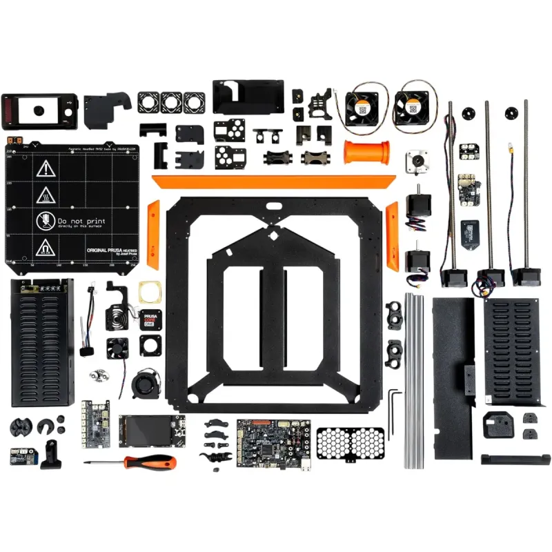 3D принтер 3D Prusa CORE One+ KIT (FDM 1.75mm 250x220x270 mm USB Ethernet WiFi чорний) DIY kit (PR-15277)