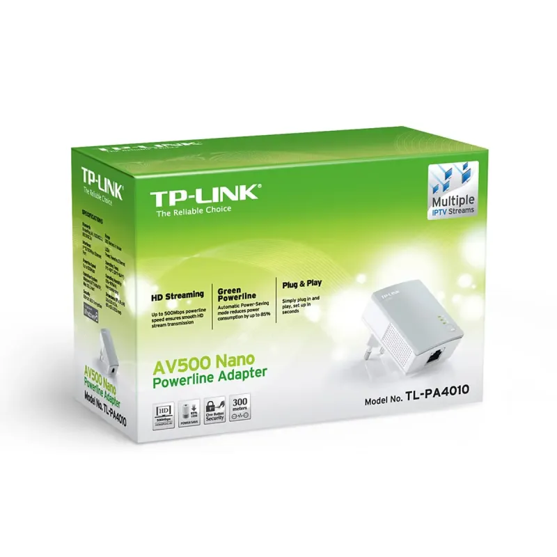 Powerline-адаптер TP-Link TL-PA4010KIT