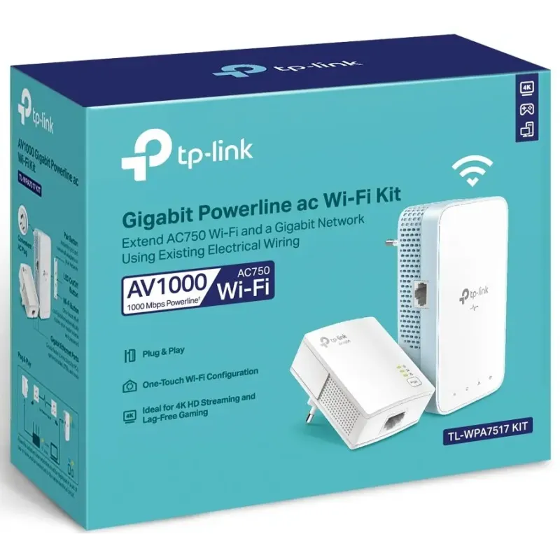 Powerline-адаптер TP-Link TL-WPA7517KIT