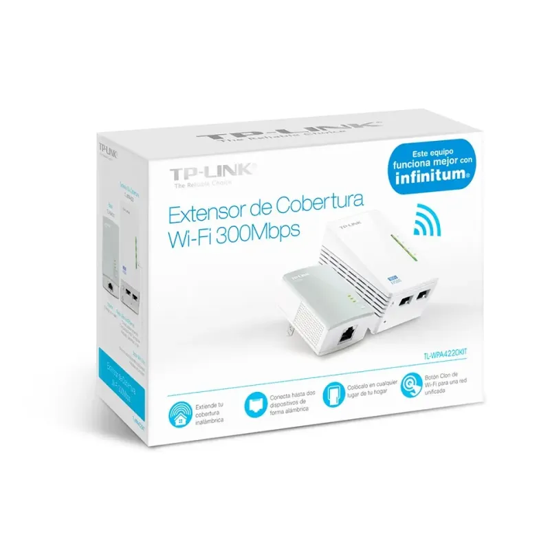 Powerline-адаптер TP-Link TL-WPA4220KIT