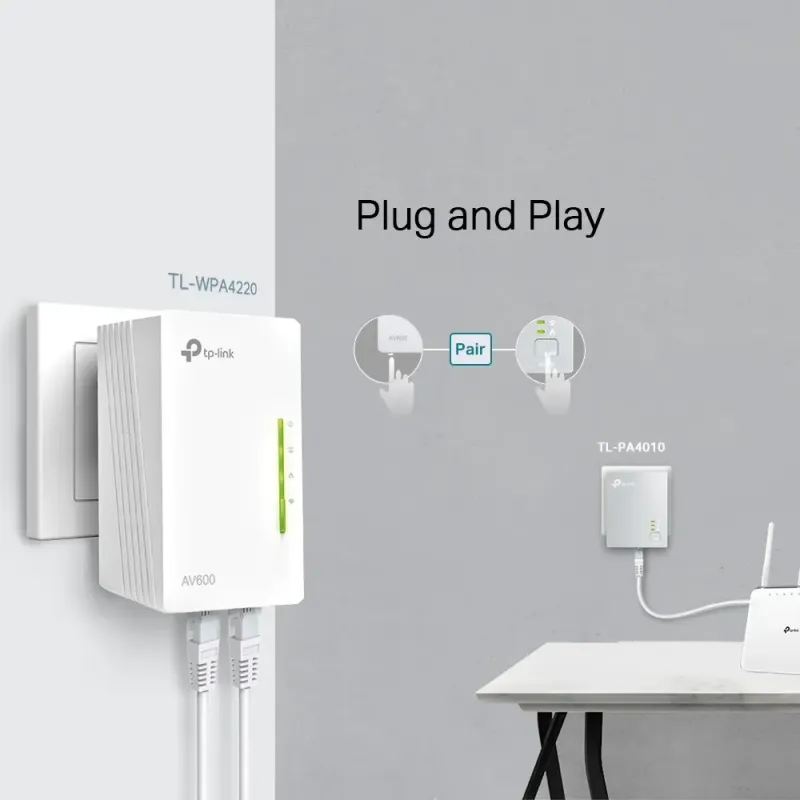 Powerline-адаптер TP-Link TL-WPA4220KIT