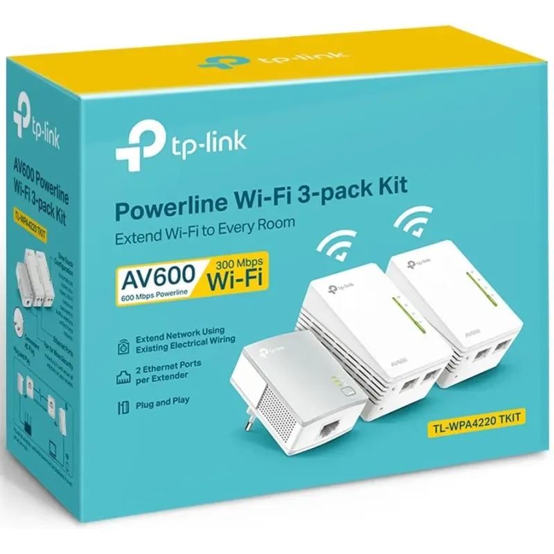 Powerline-адаптер TP-Link TL-WPA4220KIT