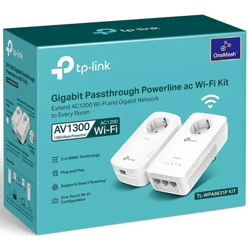 Powerline-адаптер TP-Link TL-WPA8631P KIT