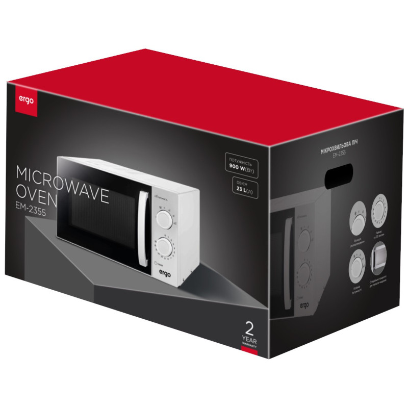 Мікрохвильова піч ERGO EM-2365