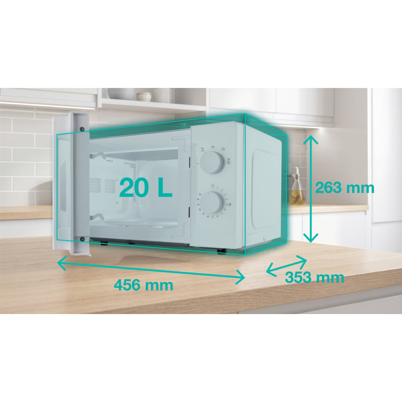 Мікрохвильова піч Gorenje MO20E1W5