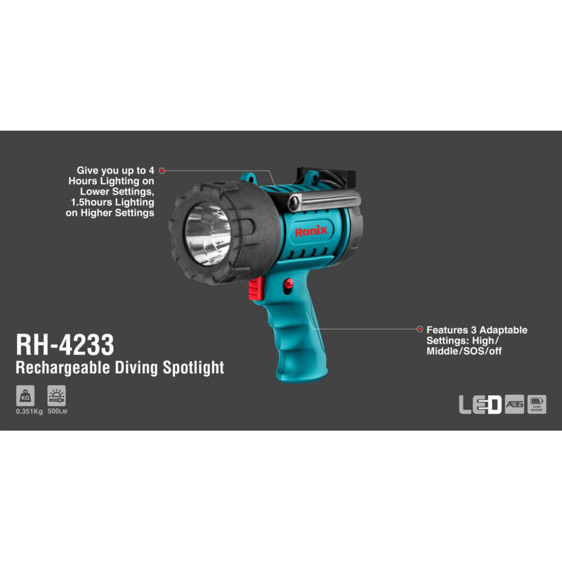 Ліхтар Ronix RH-4233